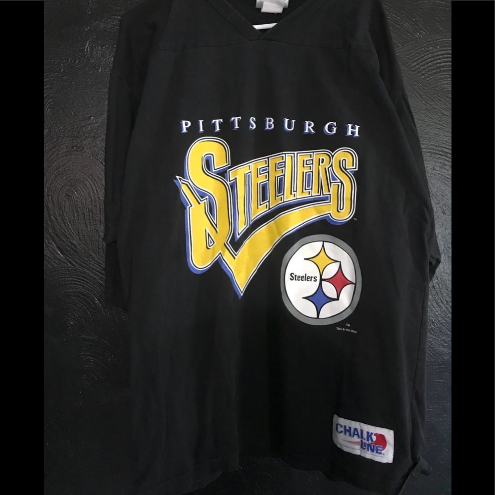 Steeler chalkline shirt 1995